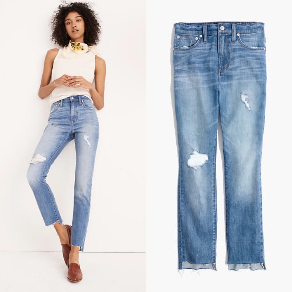 Madewell Petite High-Rise Slim Boyjean